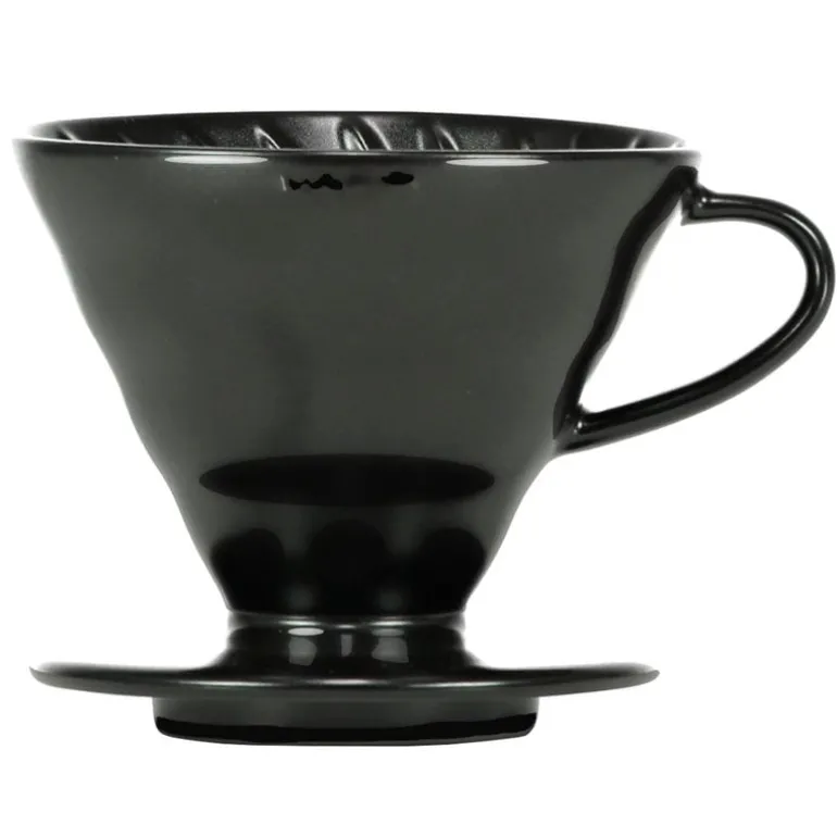 Hario Hario V60 coffee dripper size 02, matt black porcelain