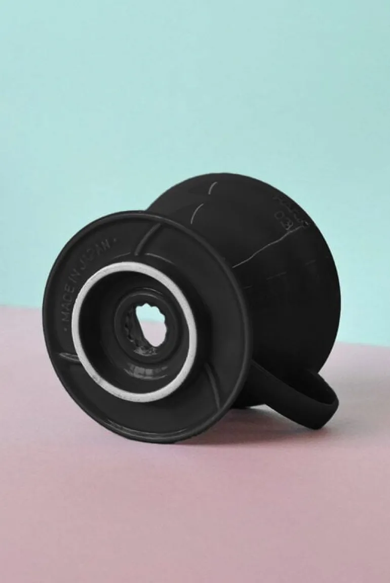 Hario Hario V60 coffee dripper size 02, matt black porcelain
