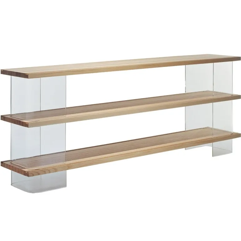 Harri Koskinen Works ShelfSystem shelf, oak - acrylic