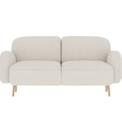 Hartô Auguste 2-seater sofa, pearl