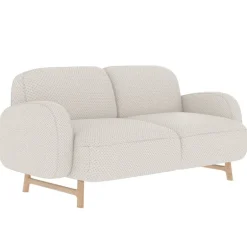 Hartô Auguste 2-seater sofa, pearl