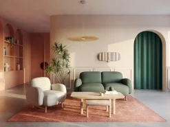 Hartô Auguste 2-seater sofa, cactus