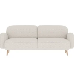 Hartô Auguste 3-seater sofa, pearl