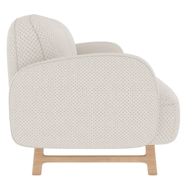 Hartô Auguste 3-seater sofa, pearl