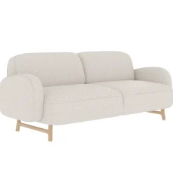 Hartô Auguste 3-seater sofa, pearl