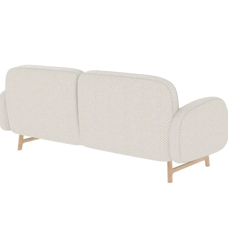 Hartô Auguste 3-seater sofa, pearl