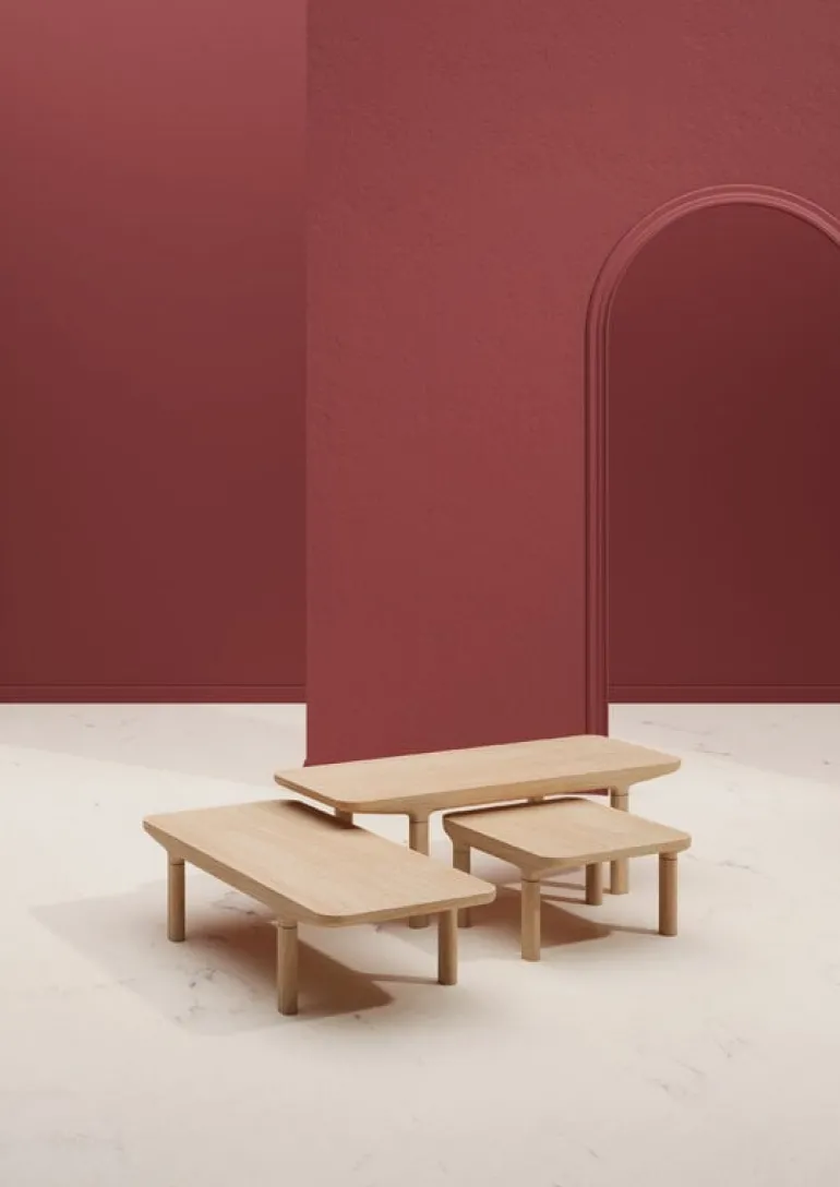 Hartô Camille L29 coffee table, natural oak