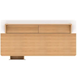 Hartô Honore desk, oak - white
