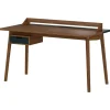 Hartô Honore desk, walnut - slate grey