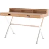 Hartô Hyppolite desk, oak - white