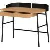 Hartô Victor desk, oak - slate grey