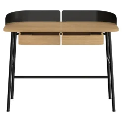 Hartô Victor desk, oak - slate grey