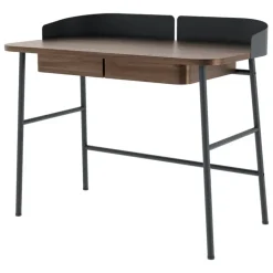 Hartô Victor desk, walnut - slate gray