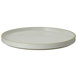 Hasami Porcelain Plate, 255 mm, gloss grey