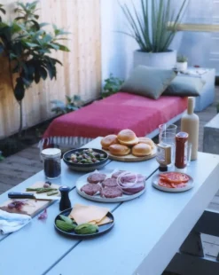 Hasami Porcelain Plate, 255 mm, gloss grey