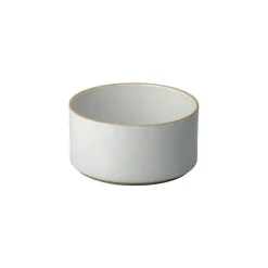 Hasami Porcelain Tall bowl, 145 mm, gloss grey