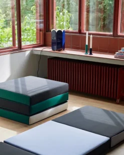 HAY 3 Fold mattress, 70 x 195 cm, green