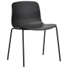 HAY About A Chair AAC16, black 2.0 - black steel
