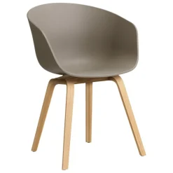 HAY About A Chair AAC22, khaki 2.0 - lacquered oak