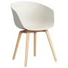 HAY About A Chair AAC22, melange cream 2.0 - soaped oak