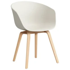 HAY About A Chair AAC22, melange cream 2.0 - soaped oak