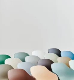 HAY About A Chair AAC22, melange cream 2.0 - lacquered  oak