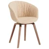 HAY About A Chair AAC23 Soft, lacquered walnut - Bolgheri LGG60