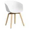 HAY About A Chair AAC22, white 2.0 - lacquered oak