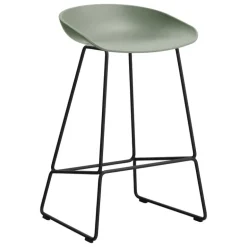 HAY About A Stool AAS38, 64 cm, black - dusty green