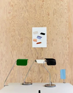 HAY Apex desk clip lamp, emerald green