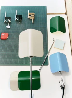 HAY Apex desk clip lamp, emerald green