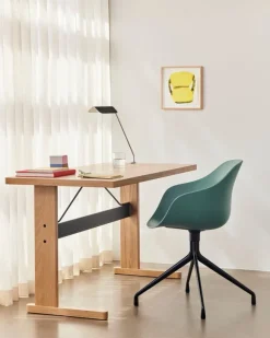 HAY Apex desk clip lamp, iron black