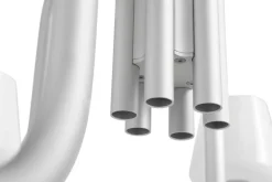 HAY Apollo chandelier 745, white opal glass