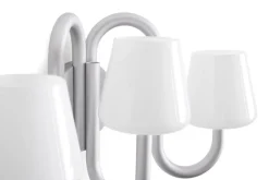 HAY Apollo wall sconce, white opal glass