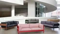 HAY Arbour Eco 3-seater, Nevada 0500S - oiled waxed walnut