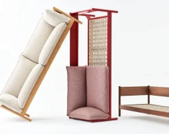 HAY Arbour Eco 3-seater, Remix 266 - black lacquered beech