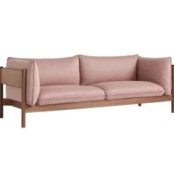 HAY Arbour Eco 3-seater, Re-wool 648 - oiled waxed walnut