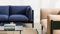 HAY Arbour Eco 2-seater sofa, Steelcut Trio 796 - oak