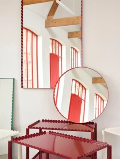HAY Arcs Mirror rectangle, medium, green