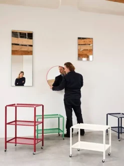 HAY Arcs Mirror rectangle, small, mirror