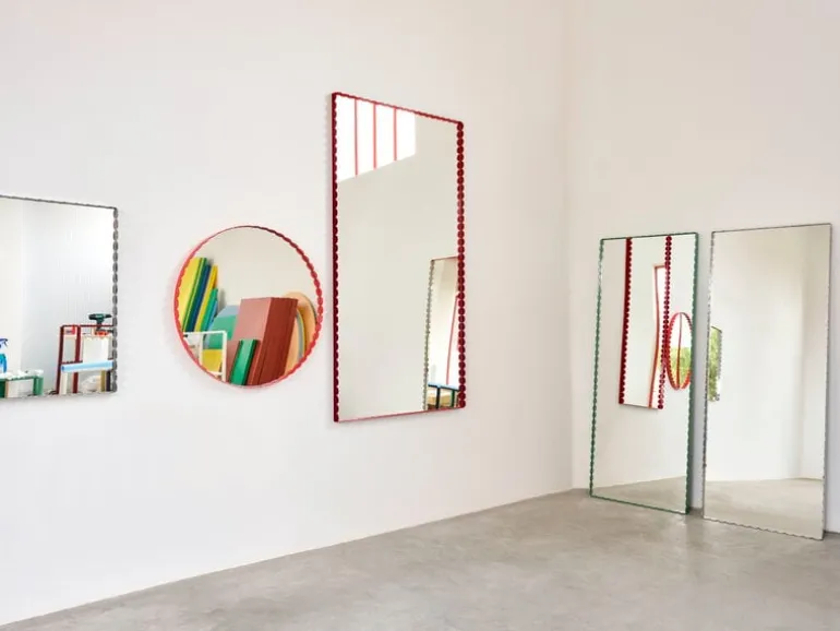 HAY Arcs Mirror rectangle, small, mirror