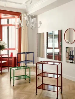 HAY Arcs Mirror rectangle, small, mirror