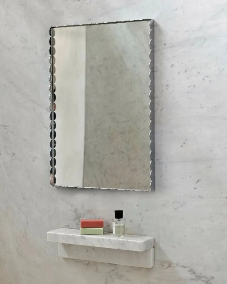 HAY Arcs Mirror rectangle, small, mirror