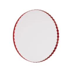HAY Arcs Mirror round, red