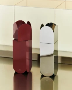 HAY Arcs Salt & Pepper grinder, burgundy