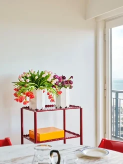 HAY Arcs trolley, high, auburn red