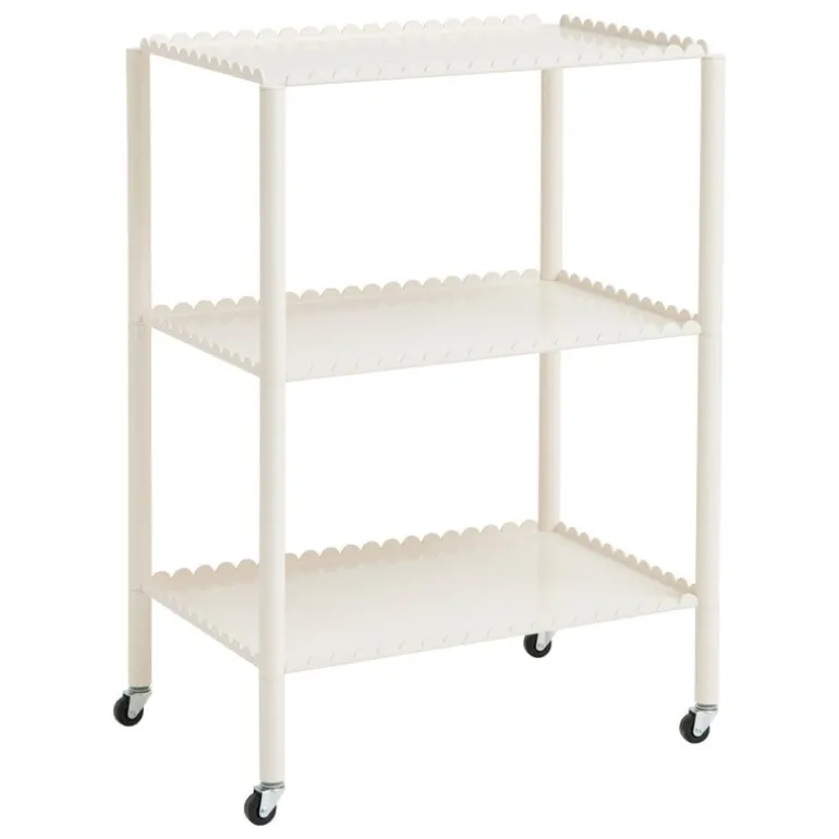 HAY Arcs trolley, high, eggshell