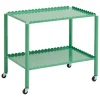 HAY Arcs trolley, low, jade green