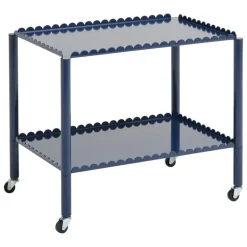 HAY Arcs trolley, low, steel blue