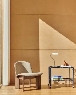 HAY Arcs trolley, low, steel blue